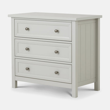 Marisol 3 Drawer Wide Chest Dove Grey
