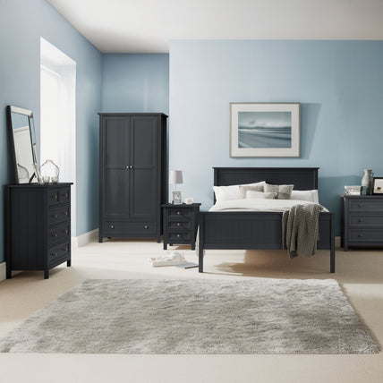 Marisol 6 Drawer Wide Chest Anthracite