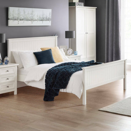 Marisol Bed Frame Double Surf White