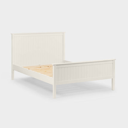 Marisol Bed Frame Kingsize Surf White