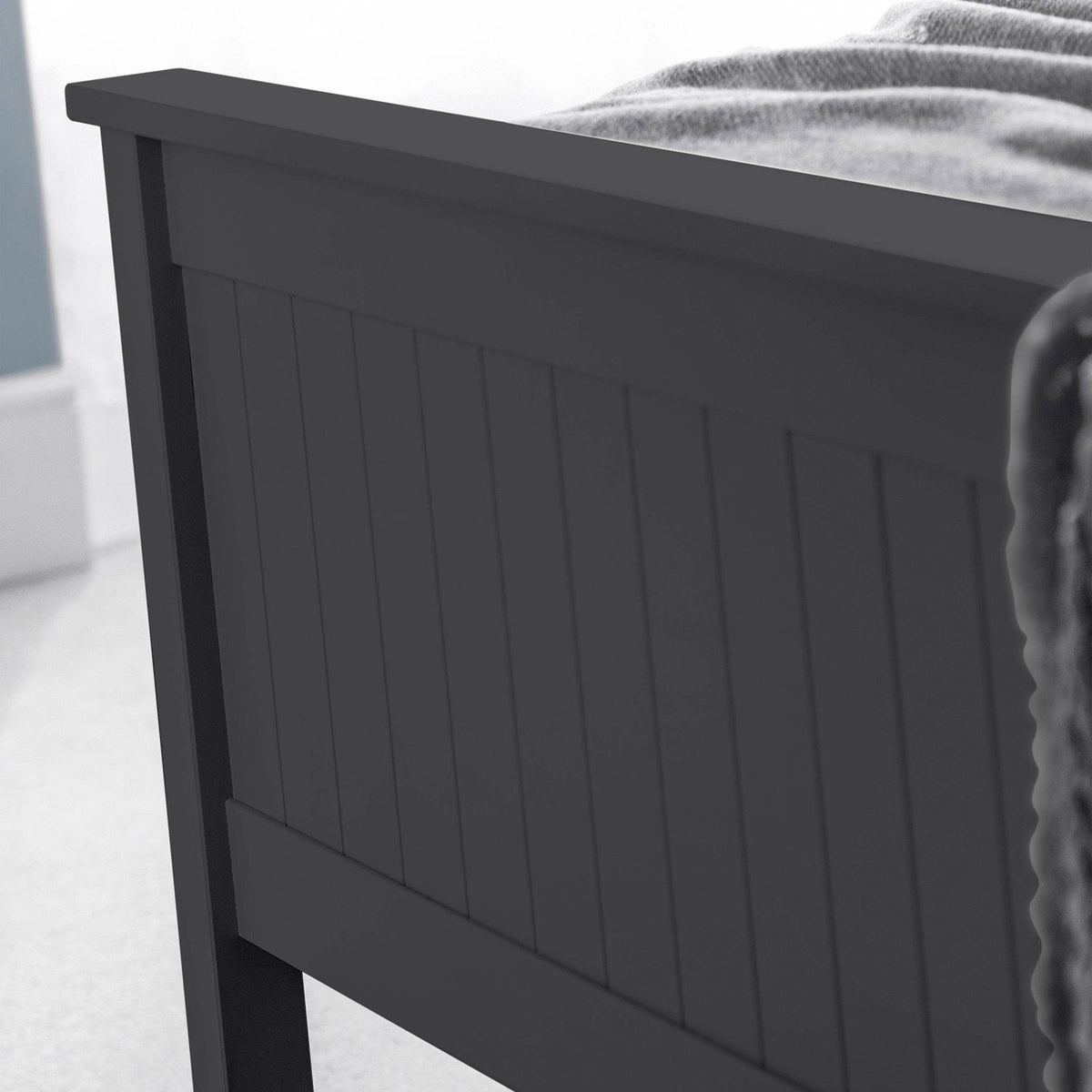 Marisol Bed Frame Single Anthracite