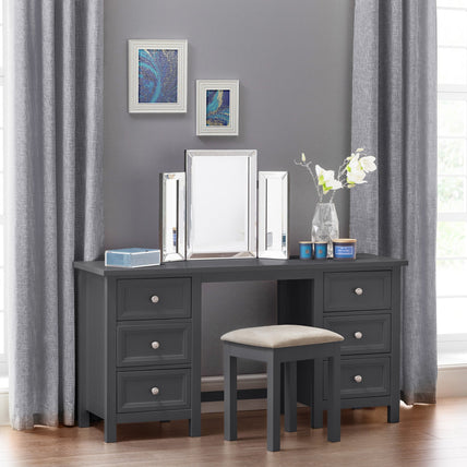 Marisol Dressing Stool Anthracite