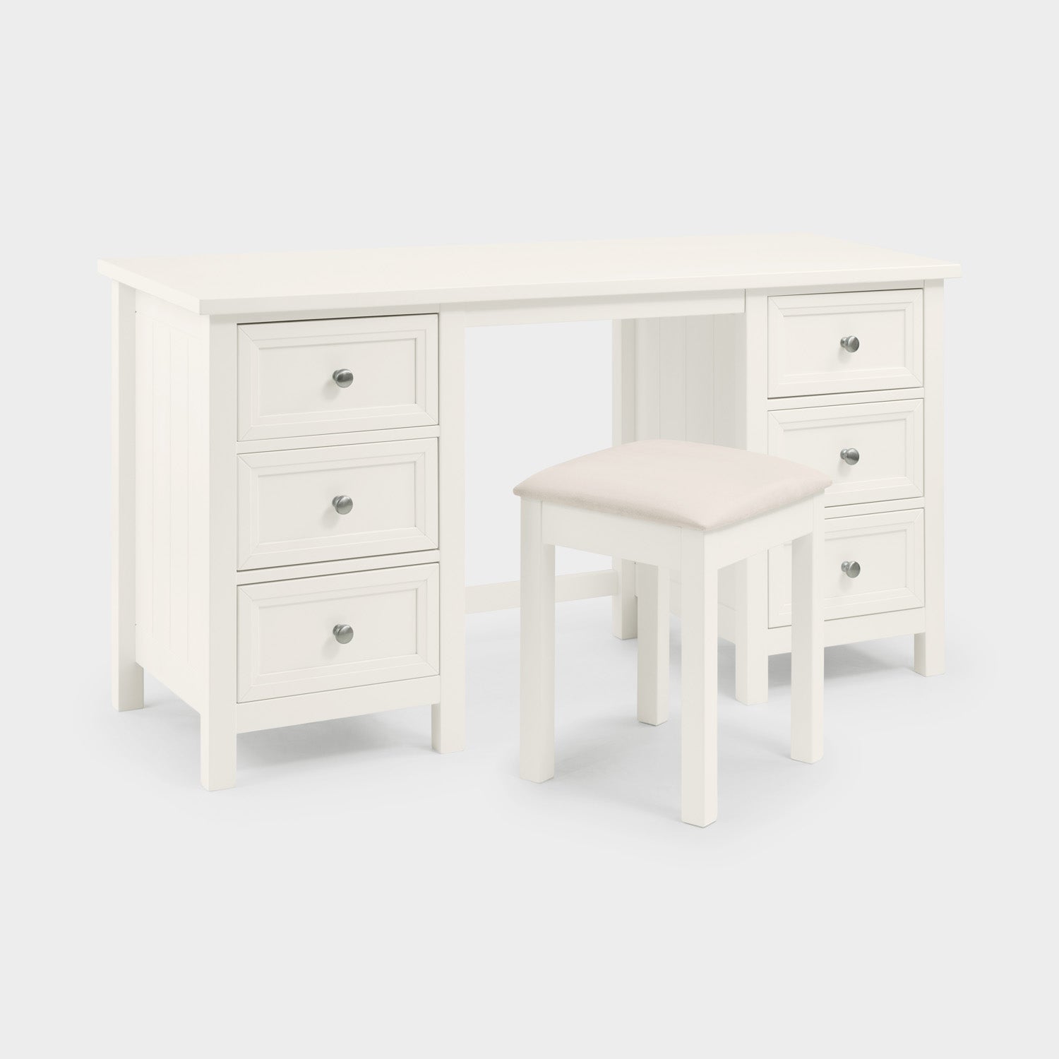 Marisol Dressing Stool Surf White
