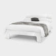 Mercer Bed Frame Double White High Gloss