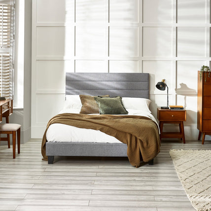Meridian Bed Frame Double Grey