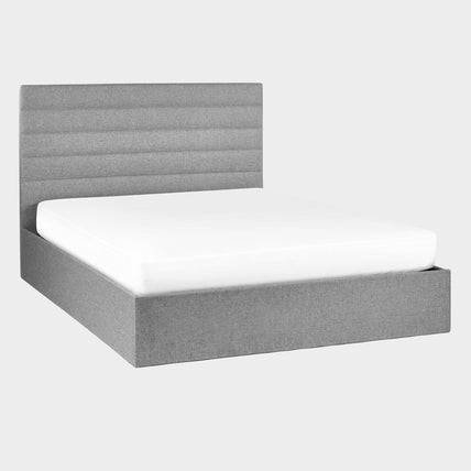 Meridian Bed Frame Kingsize Grey Ottoman Storage