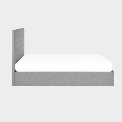 Meridian Bed Frame Kingsize Grey Ottoman Storage