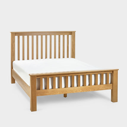 Milton Bed Frame Double Oak