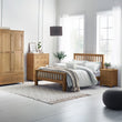 Milton Bed Frame Double Oak