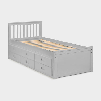 Mina Bed Frame Light Grey