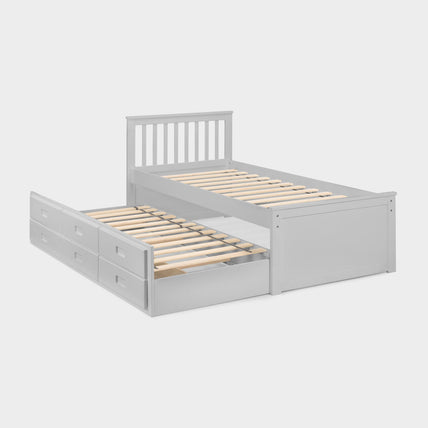 Mina Bed Frame Light Grey