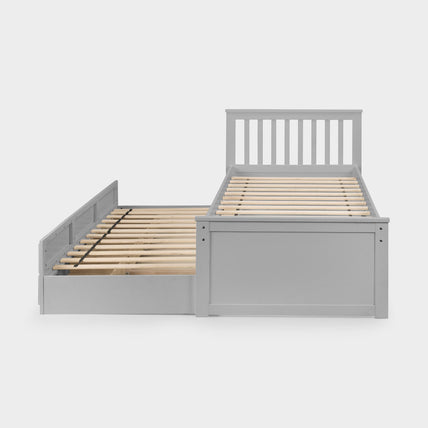 Mina Bed Frame Light Grey