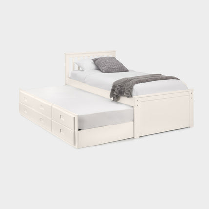 Mina Bed Frame Surf White