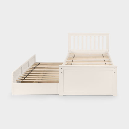 Mina Bed Frame Surf White