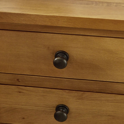 Myrtle 3 Drawer Bedside Oak