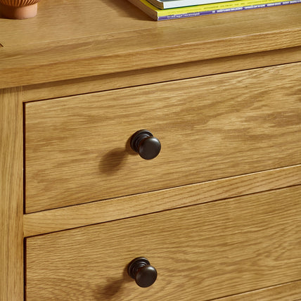 Myrtle 4 Drawer Chest Oak