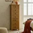 Myrtle 7 Drawer Chest Oak