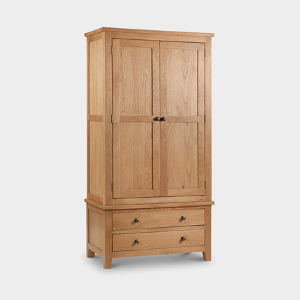 Myrtle Combination Wardrobe Waxed Oak