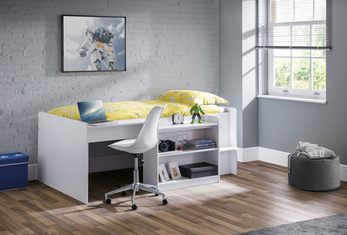 Neptune Midsleeper Bed White