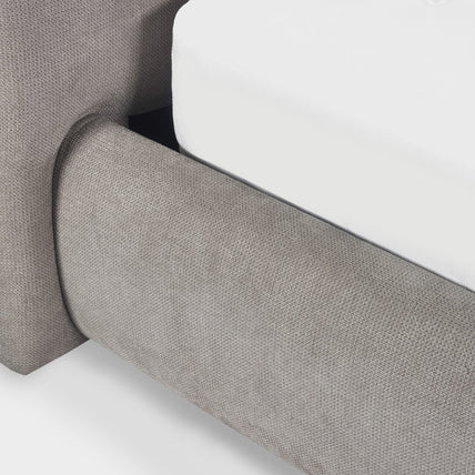 Ophira Bed Frame Double Light Taupe