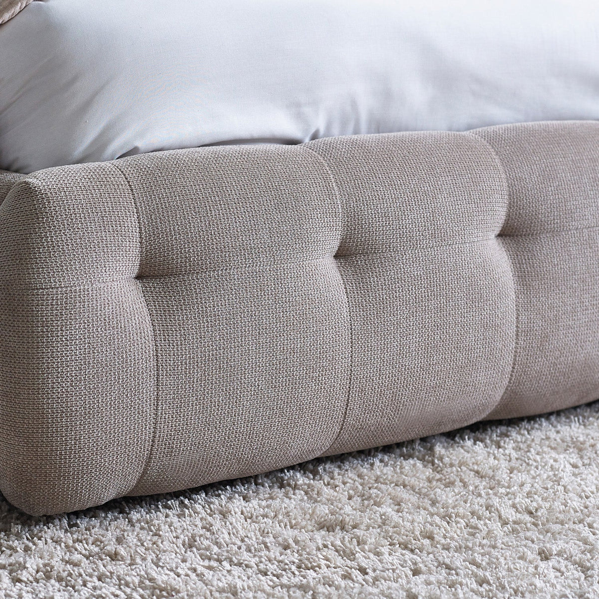 Ophira Bed Frame Kingsize Light Taupe