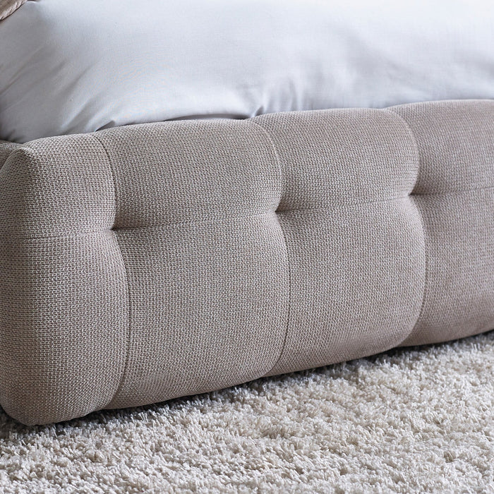 Ophira Bed Frame Kingsize Light Taupe