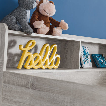 Orin Bunkbed Bed Grey Oak