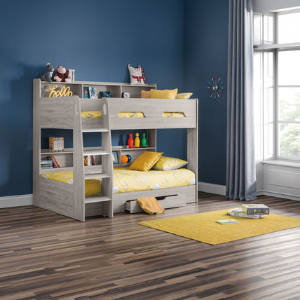 Orin Bunkbed Bed Grey Oak
