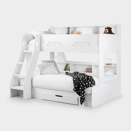 Orin Triple Sleeper Bed White