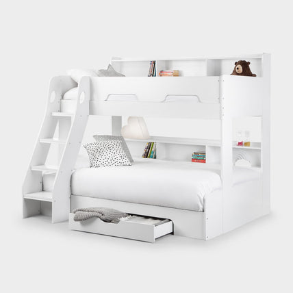 Orin Triple Sleeper Bed White