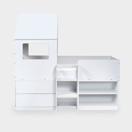 Orionne Midsleeper Bed White