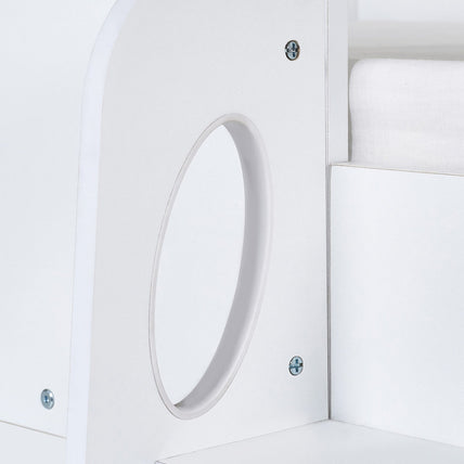 Orionne Midsleeper Bed White