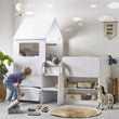 Orionne Midsleeper Bed White