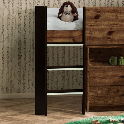 Osprey Midsleeper Bed Wood And Black