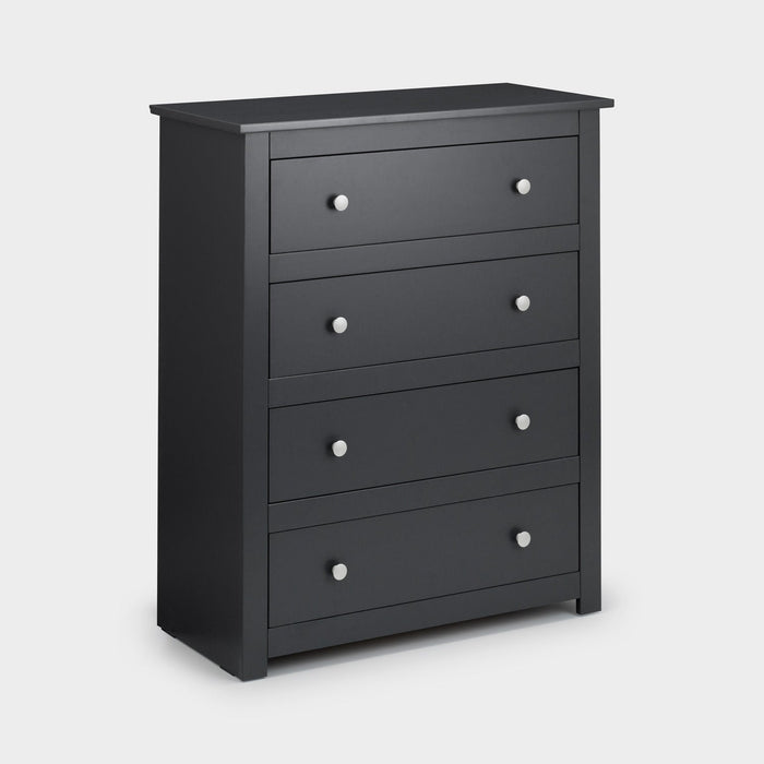 Raine 4 Drawer Chest Anthracite