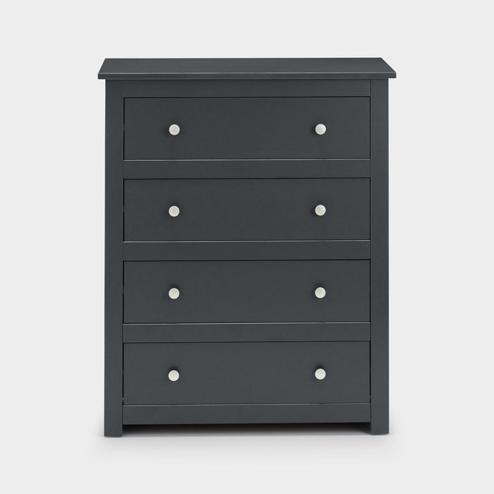 Raine 4 Drawer Chest Anthracite