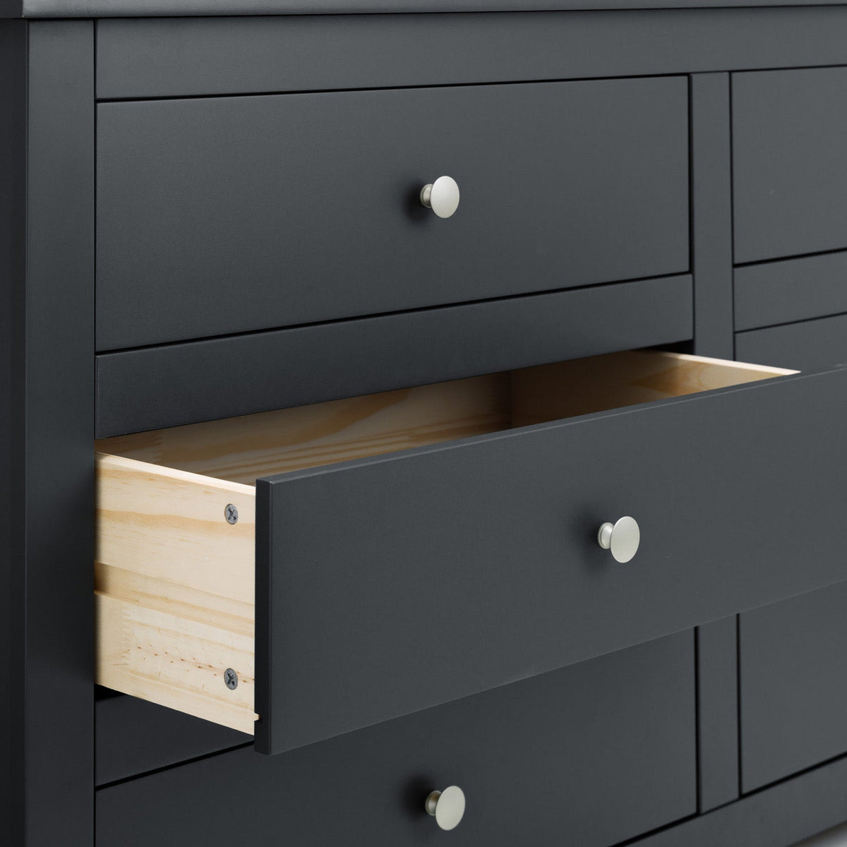 Raine 6 Drawer Chest Anthracite