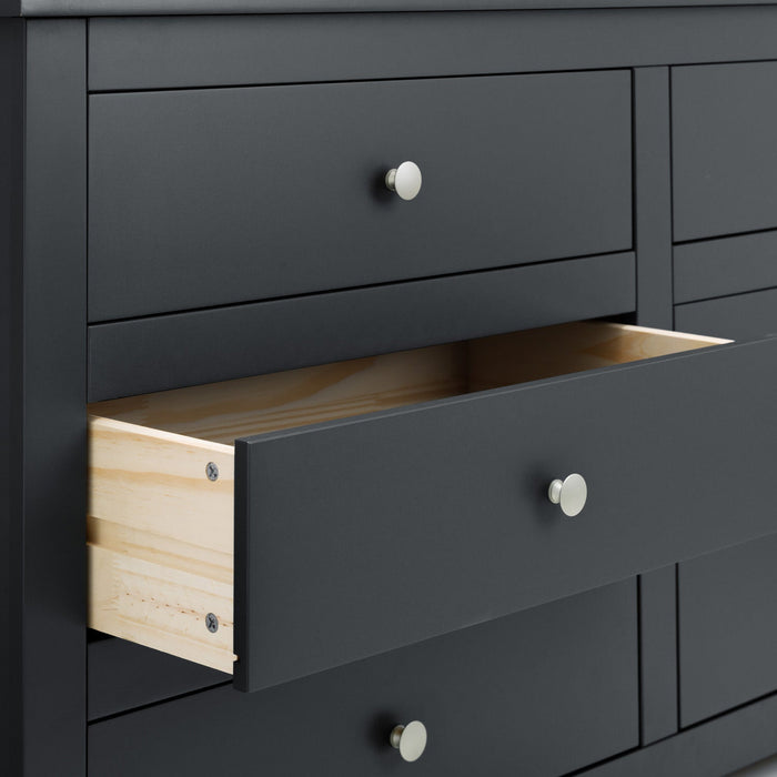 Raine 6 Drawer Chest Anthracite