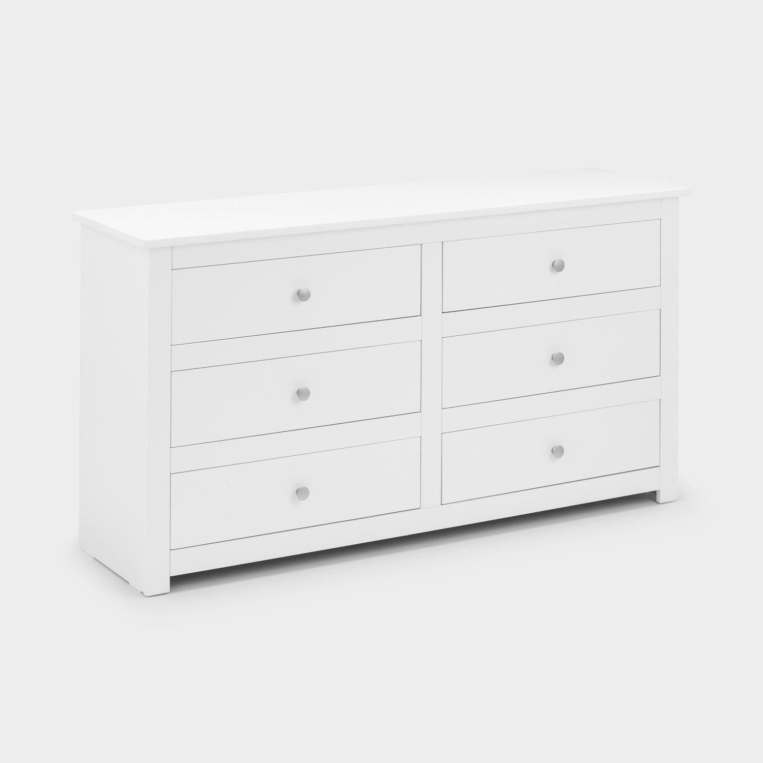 Raine 6 Drawer Chest Surf White