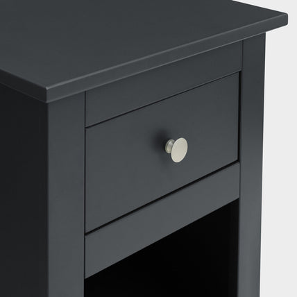 Raine Bedside Anthracite