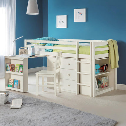 Reef Sleepstation Bed Stone White