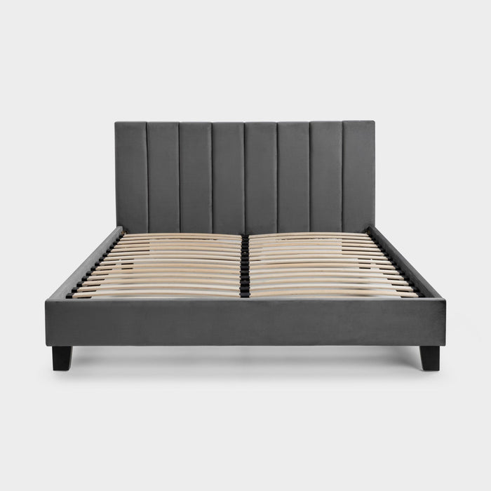Rhea Bed Frame Kingsize Grey
