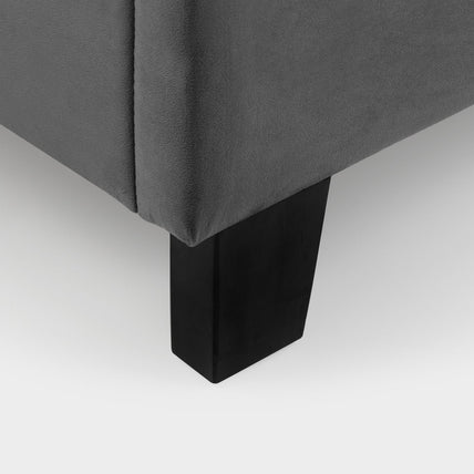 Rhea Bed Frame Single Grey