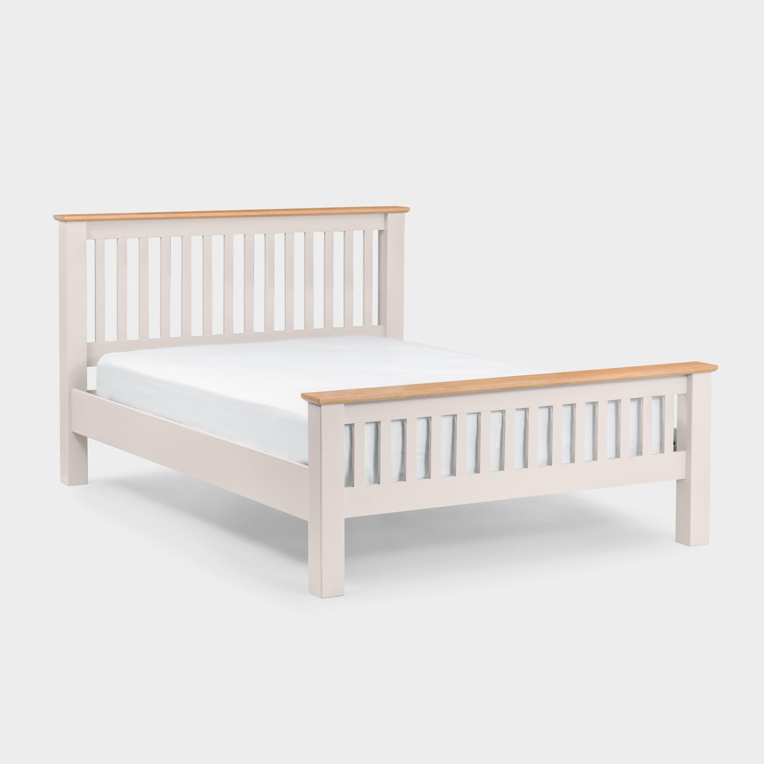 Richmond Bed Frame Double Elephant Grey