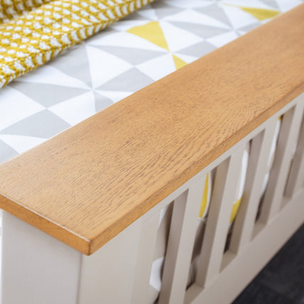 Richmond Bed Frame Double Elephant Grey