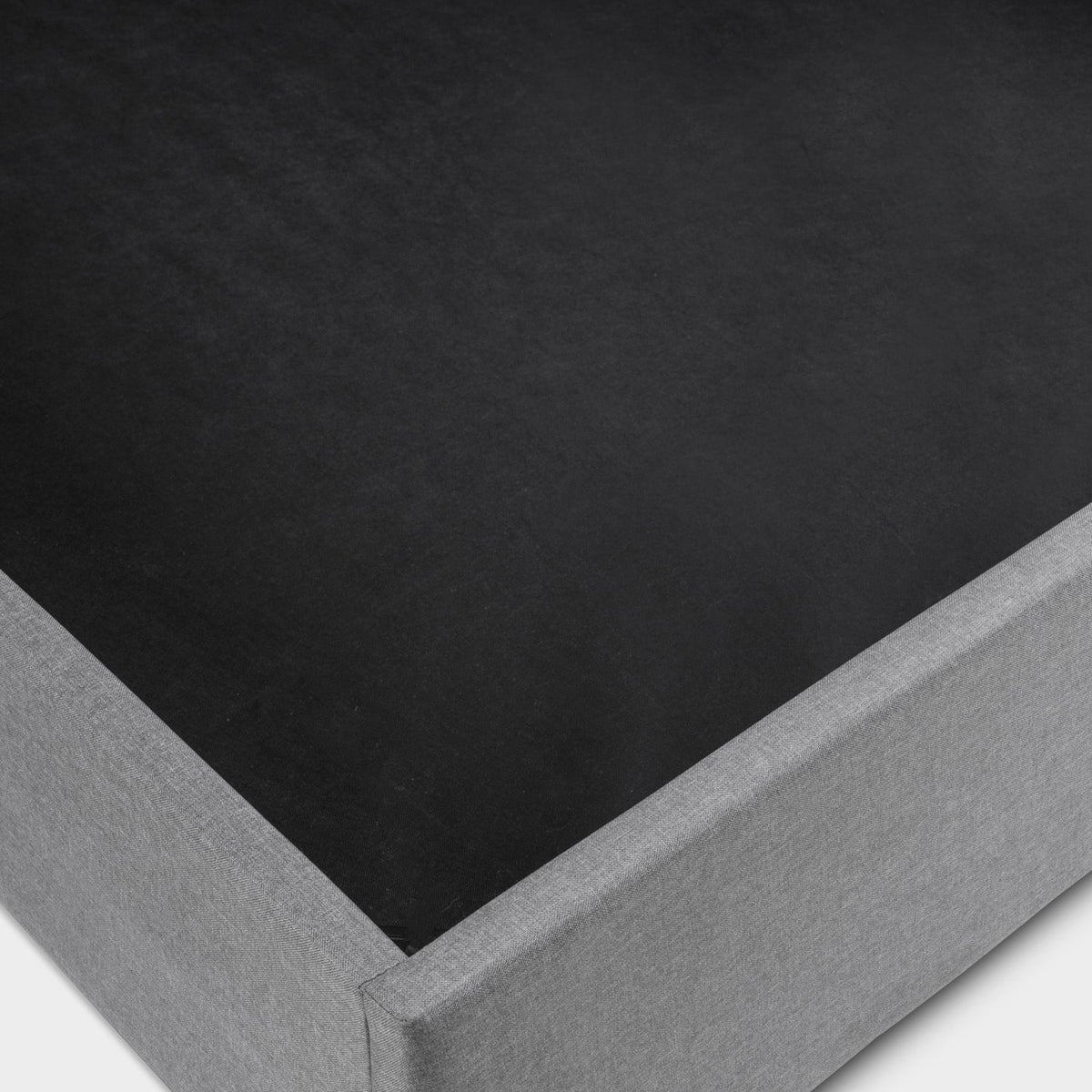 Robin Bed Frame Double Light Grey Ottoman Storage