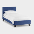 Robin Bed Frame Single Blue Linen