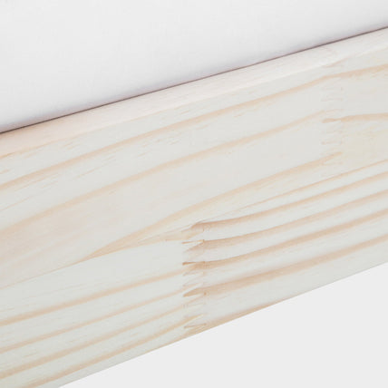 Saskia Bed Frame Double Unfinished Pine