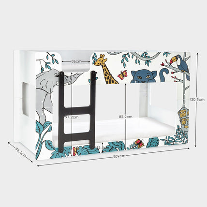Siren Bunk Bed White