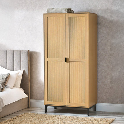 Sky 2 Door Wardrobe Beige